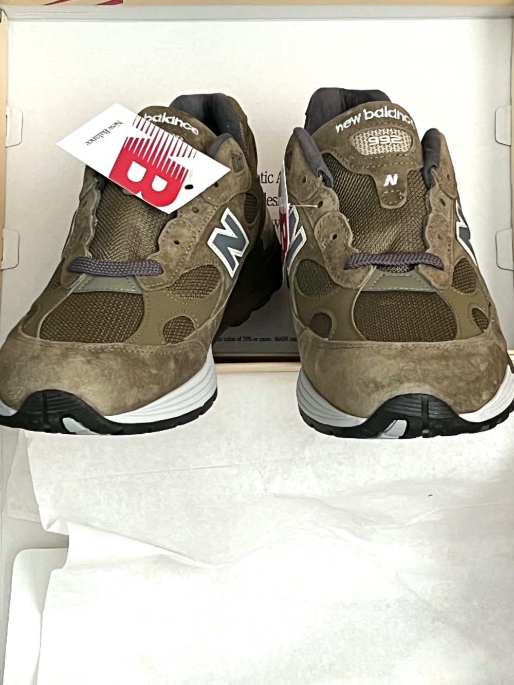 New Balance 992 GL US10M Made in USA Dark Camo